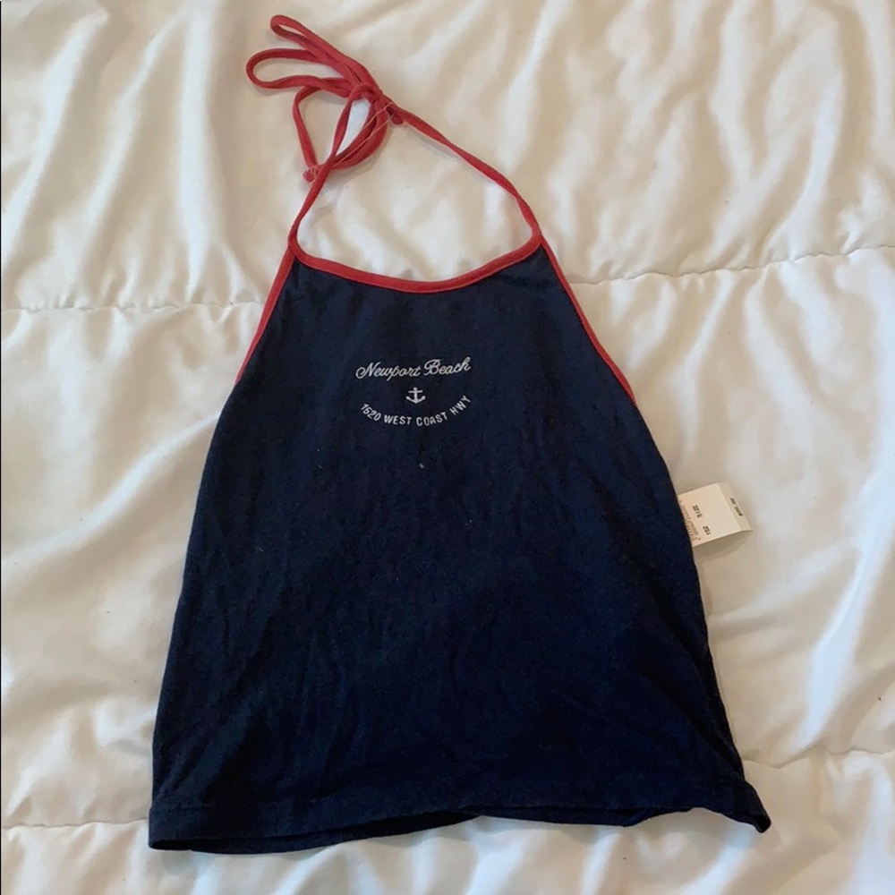 brandy halter top
